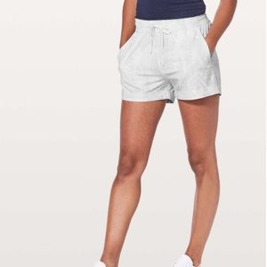 lululemon athletica White Athletic Shorts